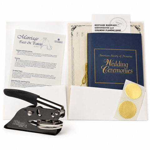 Marriage Kit including Handheld Embosser - TENNESSEE ONLY