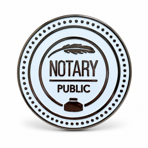 Notary Lapel Pin