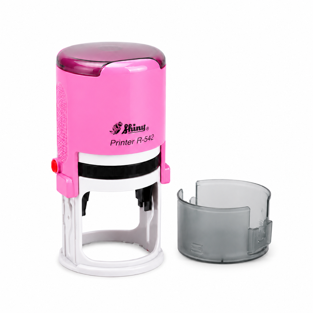 Round Notary Stamp Various Colors