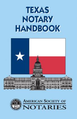 Texas Notary Handbook